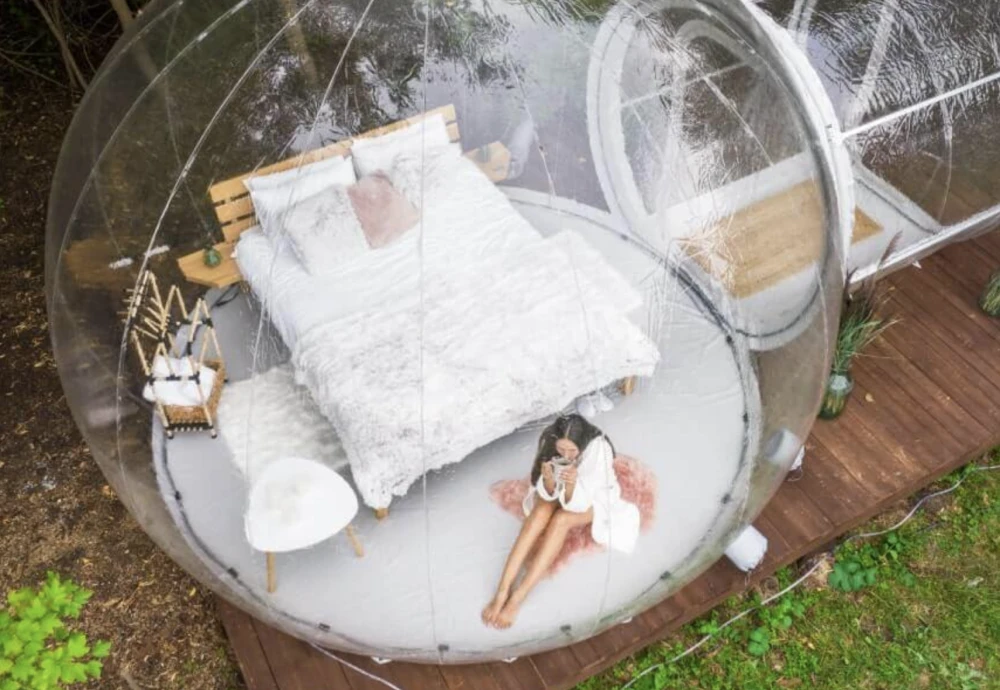 bubble tent outdoor